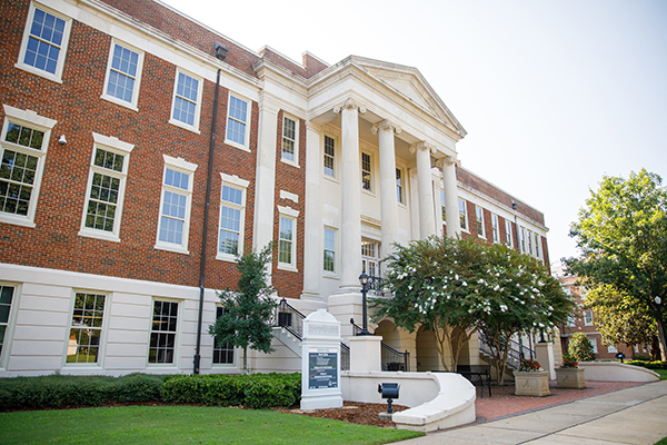 Side view of the Honors College.